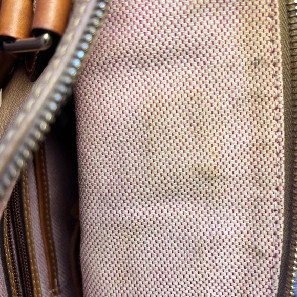 Dooney & Bourke Dillen 2 Pocket Leather Satchel - Picture 15 of 16